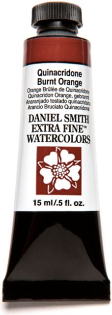 DANIEL SMITH WATERCOLOR 15ML QUINACRIDONE BURNT ORANGE