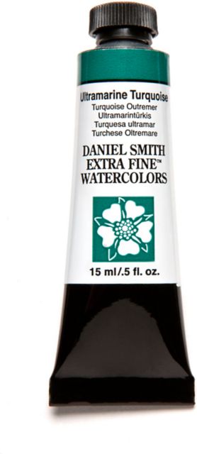 DANIEL SMITH WATERCOLOR 15ML ULTRAMARINE TURQUOISE