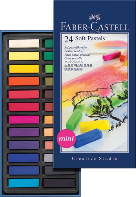 Creative Set Halfstick Soft Pastels/24