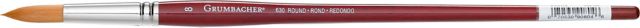 GOLDENEDGE BRUSH ROUND SIZE 8