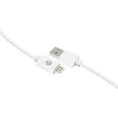 iEssentials 10ft Braided USB Apple Lightning Cable White