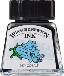 DRAWING INK 1/2 OZ COBALT