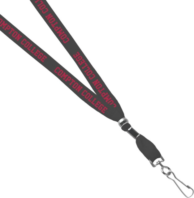 Compton College 3/8'' J Hook Lanyard