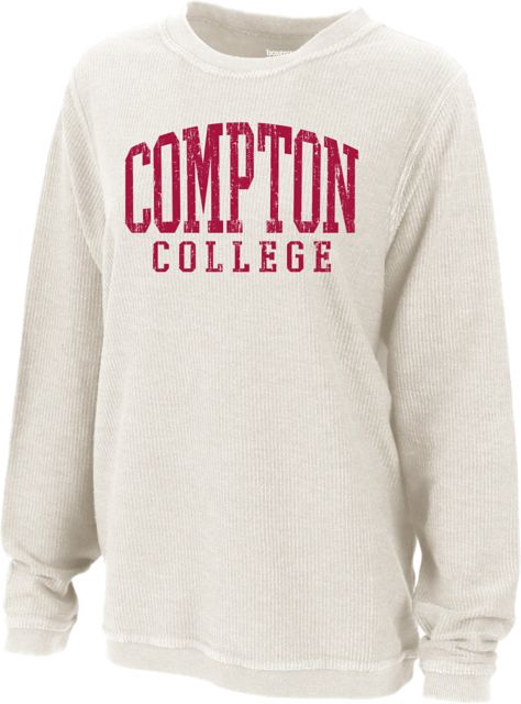 Compton College Women's Corded Crew