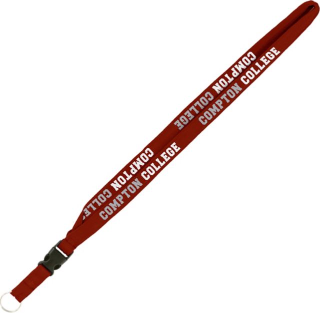 Compton College Woven 3/4'' Lanyard