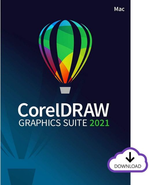 COREL DRAW SUITE 2021 MAC ESD - ONLINE ONLY