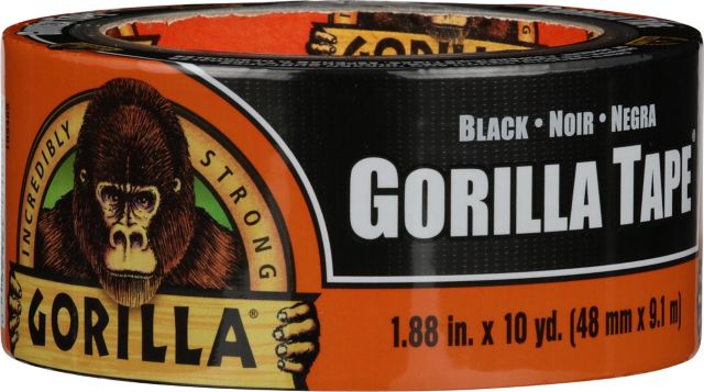 GORILLA TAPE 10 YARD BLACK