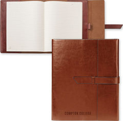 Compton Fabrizio Portfolio w/Loop Closure Compton College Flat Engraved - ONLINE ONLY
