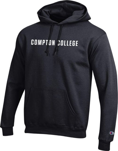 Compton Champion Fleece Hoodie Compton College Flat - ONLINE ONLY