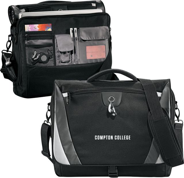 Compton Slope Computer Messenger Bag Compton College Flat - ONLINE ONLY