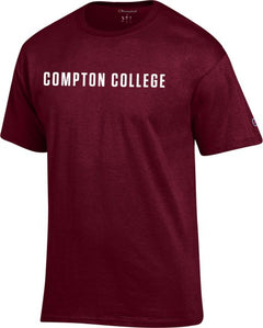 Compton Champion T Shirt Compton College Flat - ONLINE ONLY