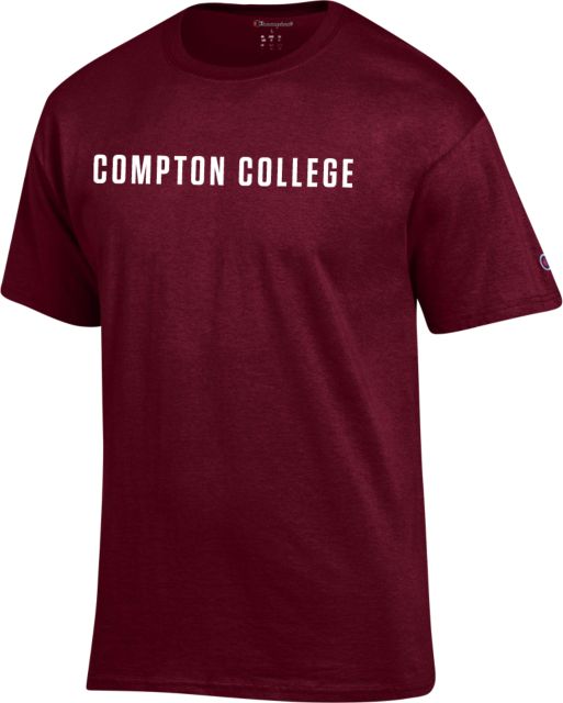 Compton Champion T Shirt Compton College Flat - ONLINE ONLY