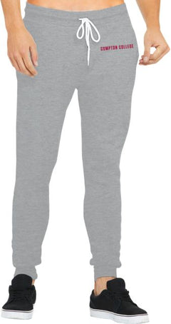 Compton Bella Canvas Athletic Joggers Compton College Flat - ONLINE ONLY
