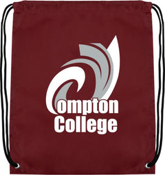 Compton Drawstring Backpack Compton College - ONLINE ONLY