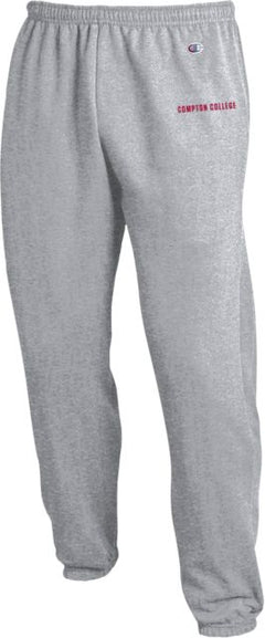 Compton Champion Banded Bottom Sweatpants Compton College Flat - ONLINE ONLY