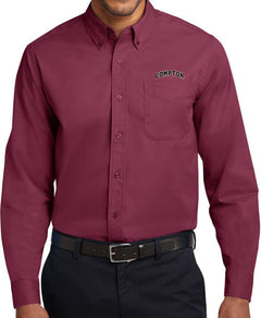 Compton Twill Button Down Long Sleeve Arched Compton - ONLINE ONLY