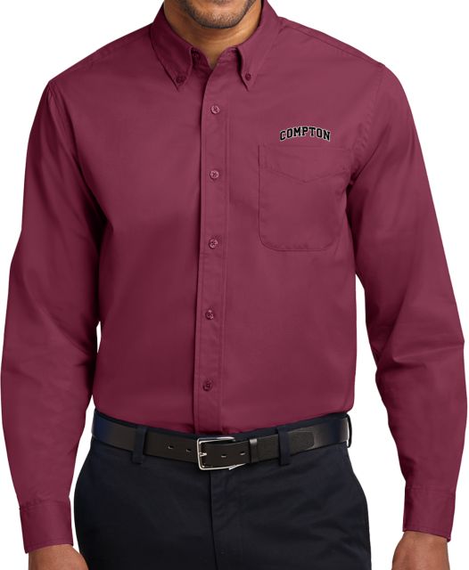 Compton Twill Button Down Long Sleeve Arched Compton - ONLINE ONLY