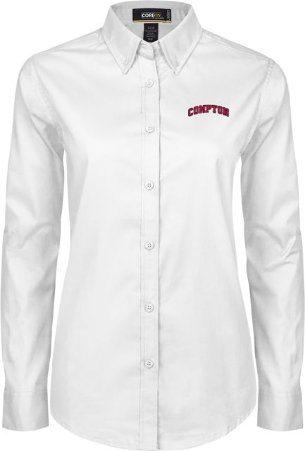 Compton Womens Twill Button Down Long Sleeve  Arched Compton - ONLINE ONLY