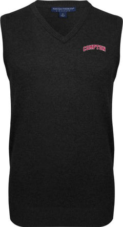 Compton VNeck Sweater Vest Arched Compton - ONLINE ONLY
