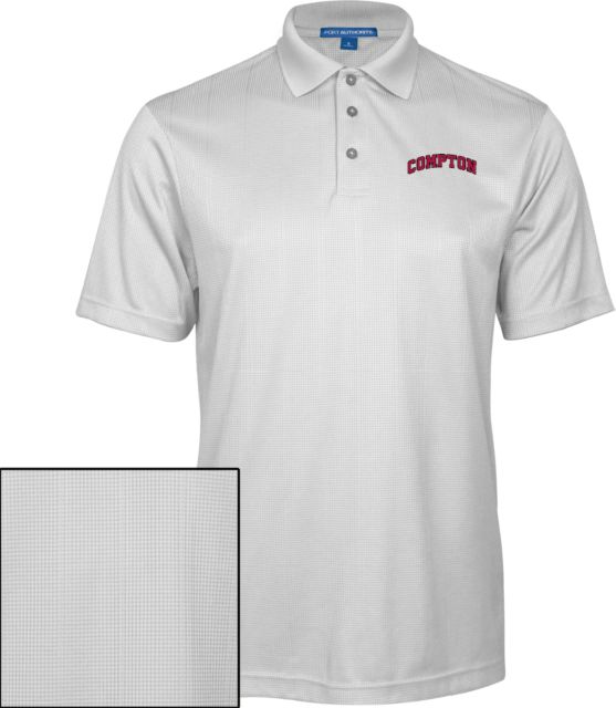 Compton Performance Fine Jacquard Polo Arched Compton - ONLINE ONLY