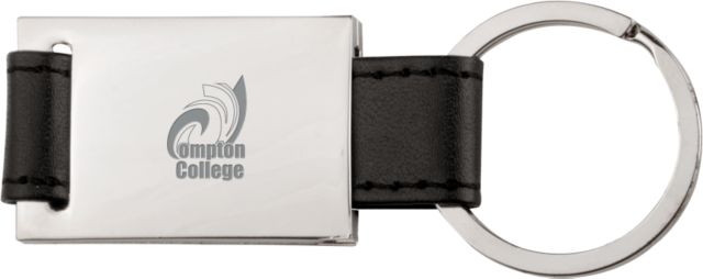 Compton Leather Key Holder Compton College Engraved - ONLINE ONLY