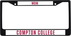 Compton Mom Metal License Plate Frame in Compton College Flat - ONLINE ONLY