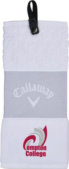Compton Callaway Trifold Towel Compton College - ONLINE ONLY