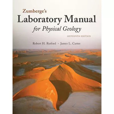 Laboratory Manual for Physical Geology