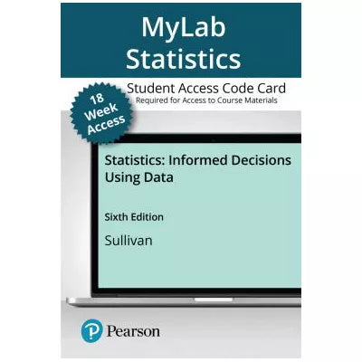 MyLab Statistics with Pearson eText Access Code (18 Weeks) for Statistics