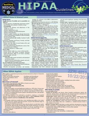 HIPAA GUIDELINES