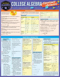COLLEGE ALGEBRA EQUATIONS & AN