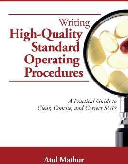 Writing High-Quality Standard Operating Procedures