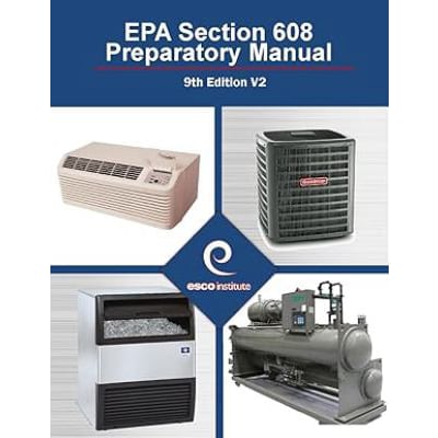 V2 EPA Section 608 Certification Exam Preparatory (Manual)