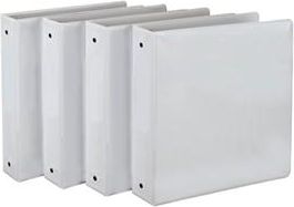 ECON VIEW BINDER  1.5 WHT 4PK